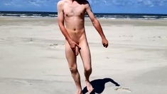 Danish Beach Wank - Denis Matern