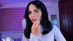 Brunette Solo Webcam Masturbation